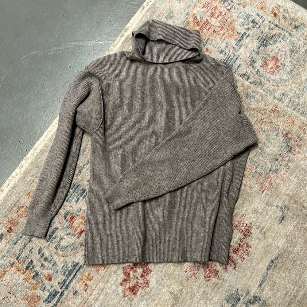 Free people gray turtleneck